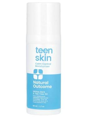 Natural Outcome,Teen Skin, Calm Control Moisturizer, 1.7 oz