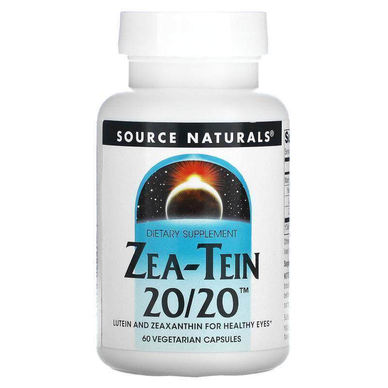 Source Naturals 玉米黄素20毫克/叶黄素