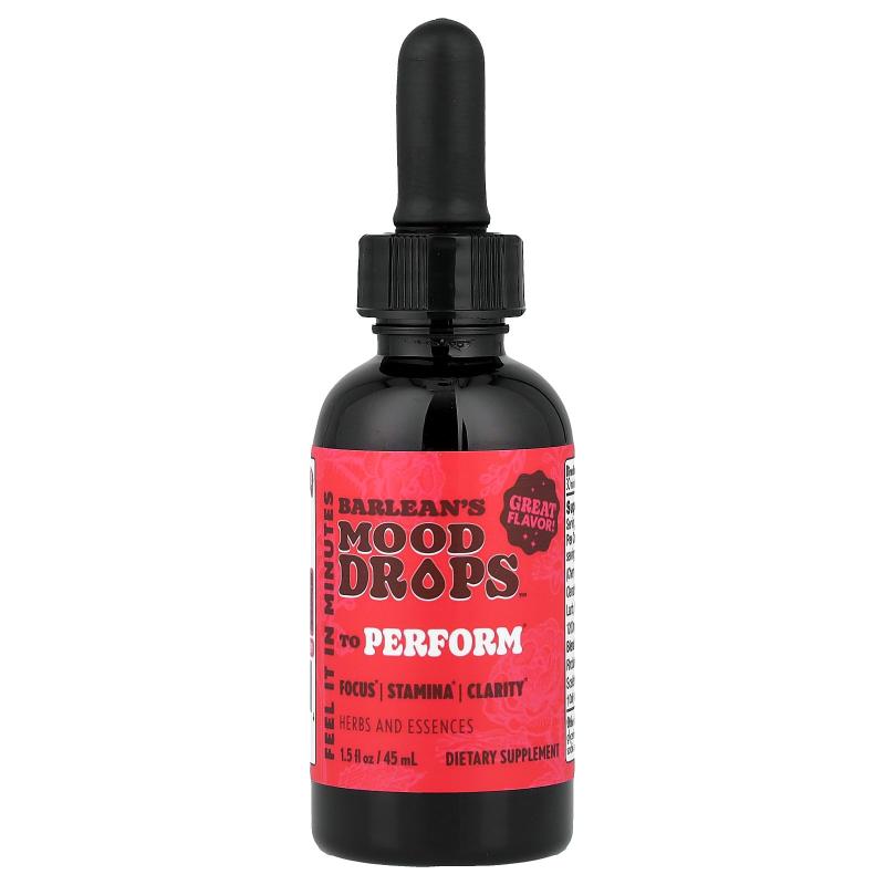 巴宁,Mood Drops™, To Perform, 1.5 fl oz (45 ml)