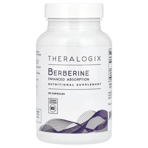 Theralogix,Berberine, Enhanced Absorption, 90 Capsules