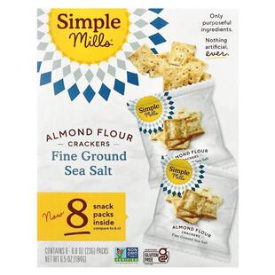 Simple Mills,Almond Flour Crackers, Fine Ground Sea Salt