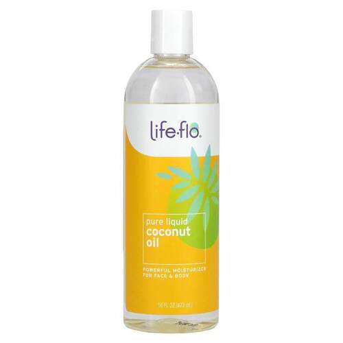 Life-flo,全液体椰子油，16 液量盎司（473 毫升）