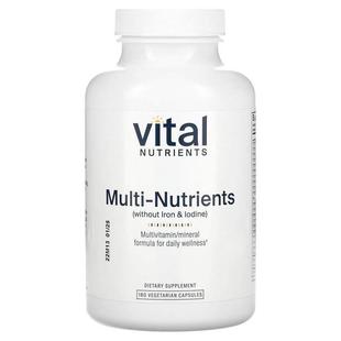 Vital Nutrients,Multi-Nutrients (Without Iron &amp;amp;a