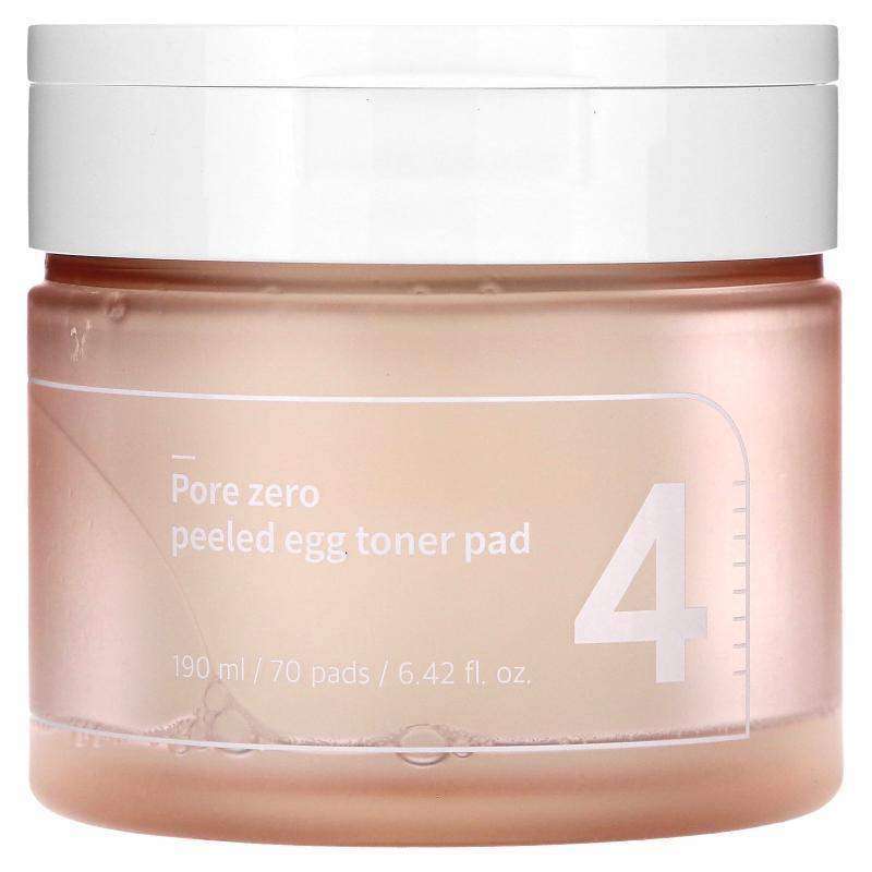 Numbuzin,No. 4 Pore Zero Peeled Egg Toner Pad
