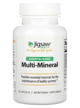 Jigsaw Health,Essential Blend, Multi-Mineral , 90 Capsules