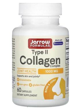 Jarrow杰诺BioCell-II型生物胶原蛋白复合物天然补剂肌肤关节