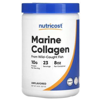 Nutricost,Marine Collagen, Unflavored, 8 oz (227 g)