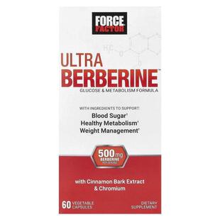 Force Factor,Ultra Berberine, Glucose &amp;amp;amp; Meta