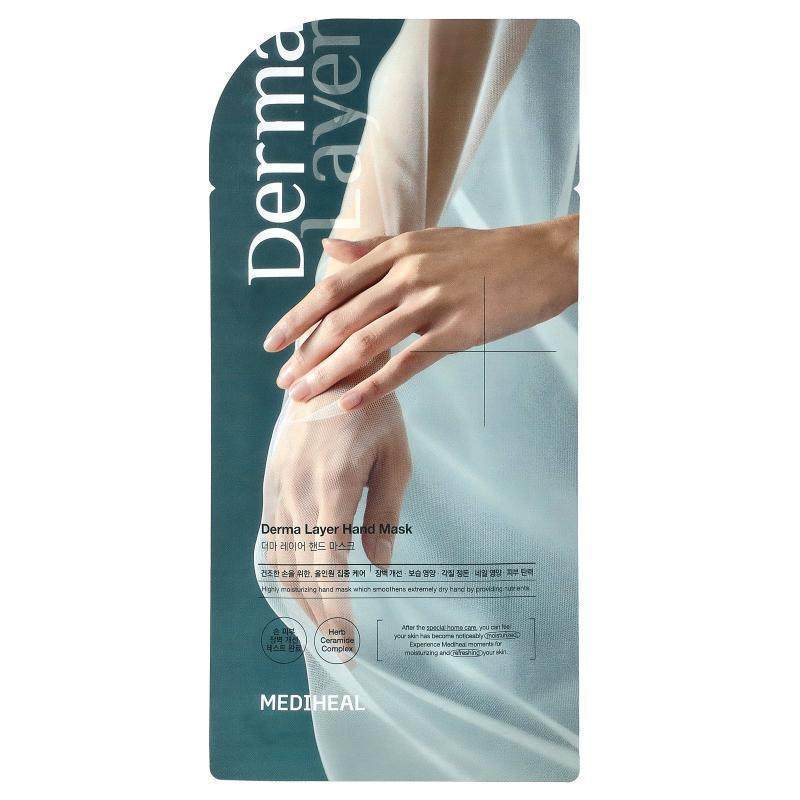 美迪惠尔可莱丝,Derma Layer Hand Mask, 0.47 fl oz (14 ml)