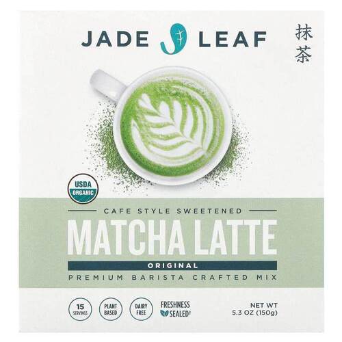 Jade Leaf,抹茶拿铁，原味，5.3 盎司（150 克）