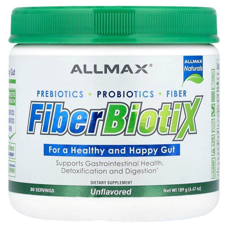 ALLMAX,FiberBiotiX，原味，6.67 盎司（189 克）