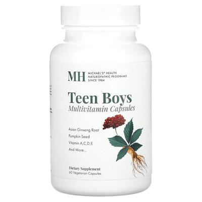Michael's Naturopathic,青少年男生胶囊，日常复合维生素
