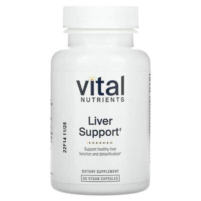 Vital Nutrients,Liver Support, 60 Vegan Capsules