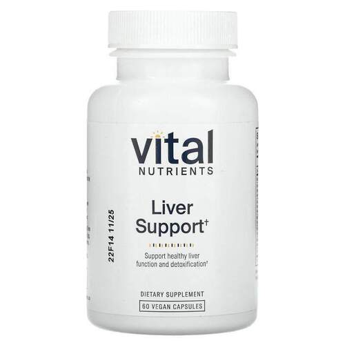 Vital Nutrients,Liver Support, 60 Vegan Capsules