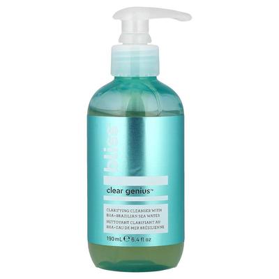 Bliss,Clear Genius™, Clarifying Cleanser with BHA + Brazilia
