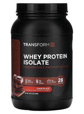 TransformHQ,Whey Protein Isolate, Chocolate, 35 oz (980 g)