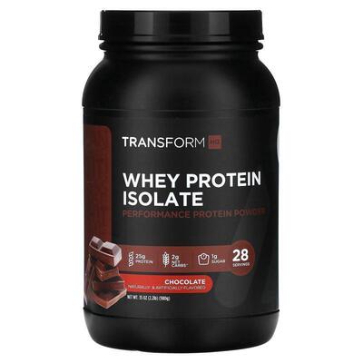 TransformHQ,Whey Protein Isolate, Chocolate, 35 oz (980 g)