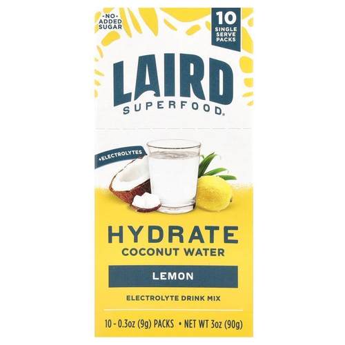 Laird Superfood,Hydrate Coconut Water