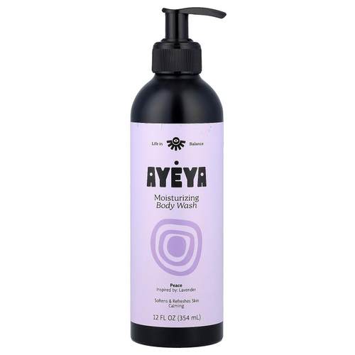 Ayeya,Moisturizing Body Wash, Lavender, 12 fl oz (354 ml)