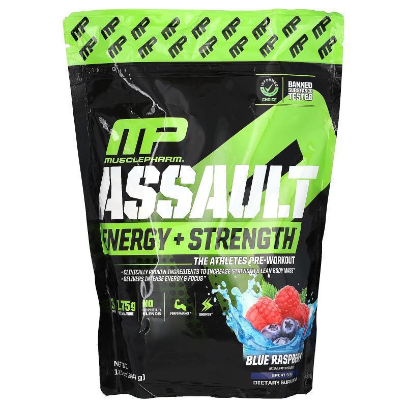 MP,Assault Energy+ Strength, Pre-Workout, Melon Hwachae