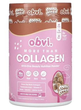 Obvi,More Than Collagen, All-In-One Beauty Nutrition Powder,