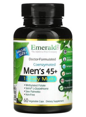 Emerald Laboratories,Coenzymated 男性 45+ 每日 1 粒复合维生