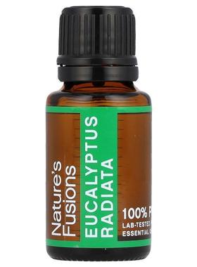Nature's Fusions,全全正精油，辐射桉，15 毫升
