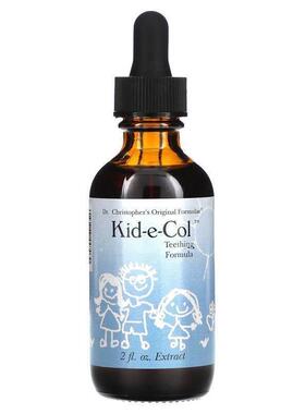 Christopher's Original Formulas,Kid-e-Col，绞痛和出牙，2 液