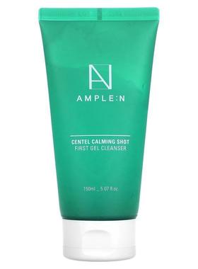 Ample:N,Centel Calming Shot, First Gel Cleanser, 5.07 fl oz