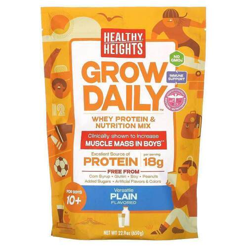 Healthy Heights,Grow Daily, Whey Protein&amp;amp;amp;amp