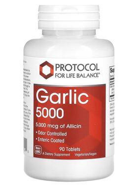 Protocol for Life Balance,大蒜 5000，5,000 微克，90 片