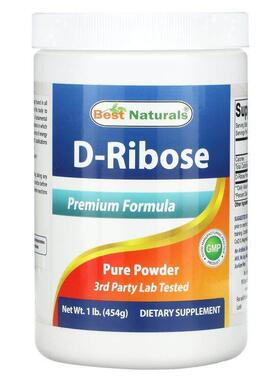 Best Naturals,D-Ribose, 1 lb (454 g)