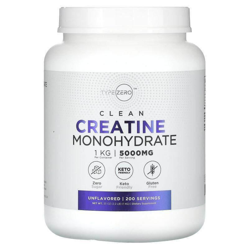 TypeZero,Clean, Creatine Monohydrate, Unflavored, 5,000 mg,图片