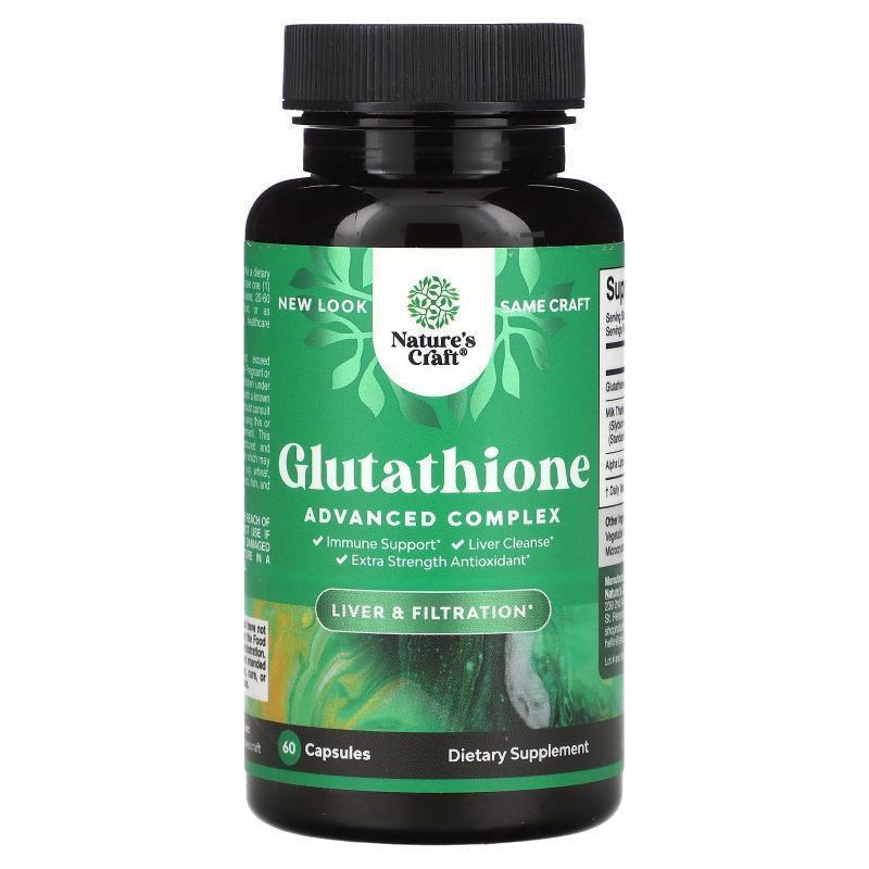 Natures Craft,Glutathione, Advanced Complex, 60 Capsules