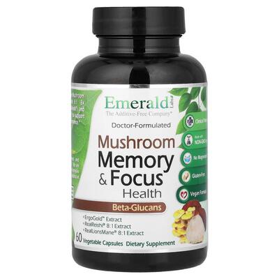 Emerald Laboratories,Mushroom Memory & Focus, 60 Vegetab