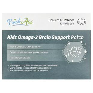 PatchAid,Kids Omega-3 Brain Support Patch, 30 Patches