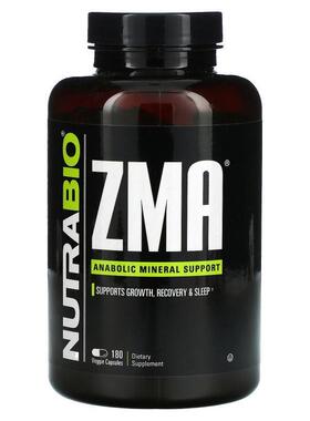 Nutrabio Labs,ZMA，天冬氨酸镁锌，180粒