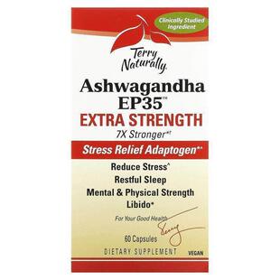 Terry Naturally,Ashwagandha EP35 Extra Strength, 60 Capsules