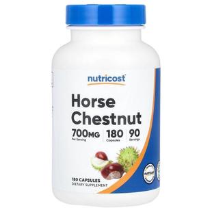 Nutricost,Horse Chestnut, 700 mg, 180 Capsules (350 mg per C