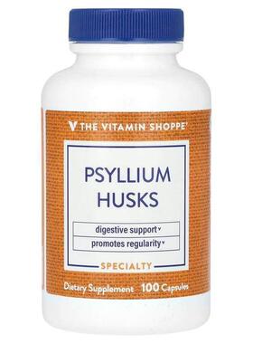 The Vitamin Shoppe,Psyllium Husks, 100 Capsules