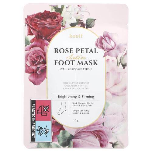 Koelf,Rose Petal Satin 腿膜，1 对，40 克