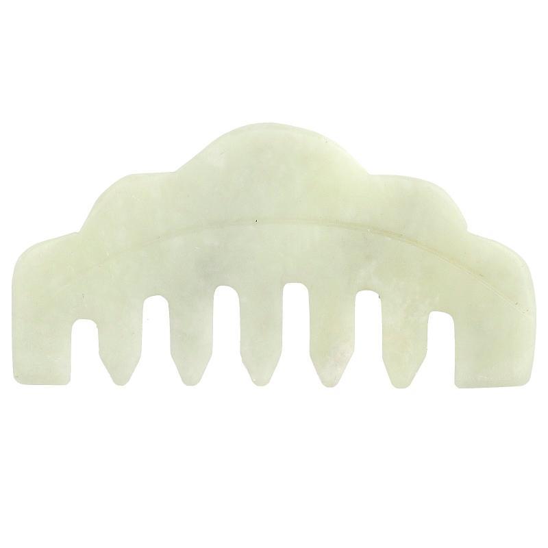 Mount Lai,The Jade Massaging Gua Sha Comb, 1 Comb