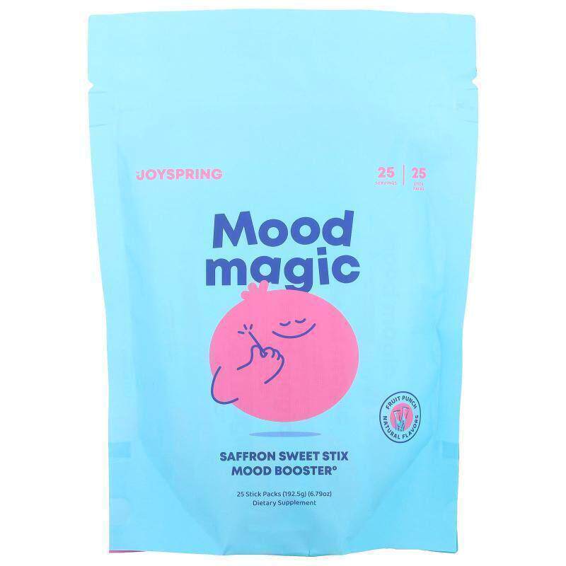 JoySpring,Mood Magic，混合水果味，25 条，每条 7.7 克
