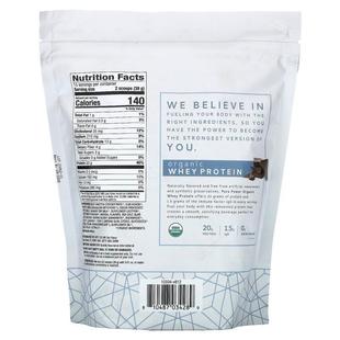 Mercola博士,Pure Power, Organic Whey Protein, Chocolate, 1 l