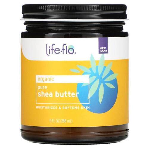 Life-flo,全乳木果油，护肤品，9液盎司（266毫升）
