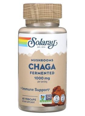 Solaray,Fermented Turkey Tail Mushrooms, 500 mg, 60 VegCaps