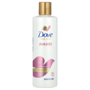 多芬,Love Your Waves, Hydrated Waves, Sulfate-Free Shampoo,