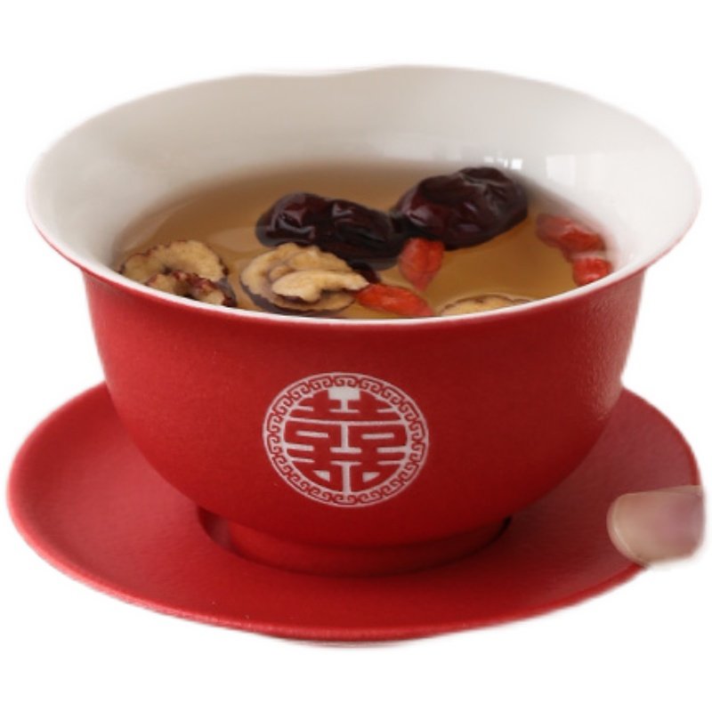 敬茶杯结婚套装一对红色喜碗对碗新人改口敬茶杯陪嫁X茶碗婚庆托,节庆用品/礼品,喜碗/敬茶杯,淘宝优惠券,粉丝福利购,淘宝优惠卷