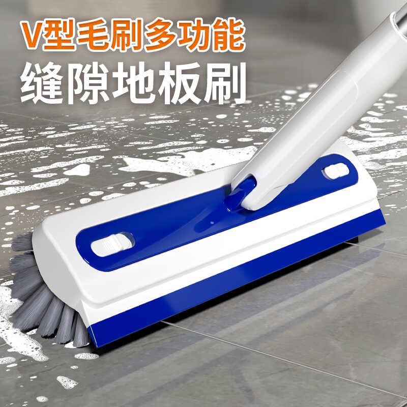 卫生间地板家用地刮刷懒人神w器浴室扫地刮水器地缝刷墙瓷砖刷地