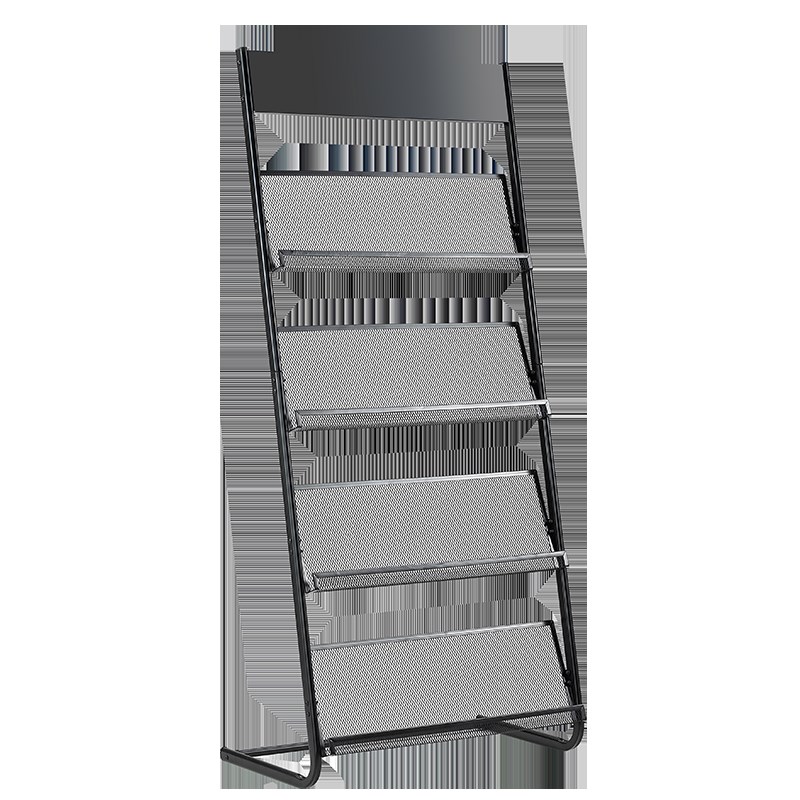 杂志架子书刊报置物架单页展x架收纳落地报纸报刊架宣传资料展示